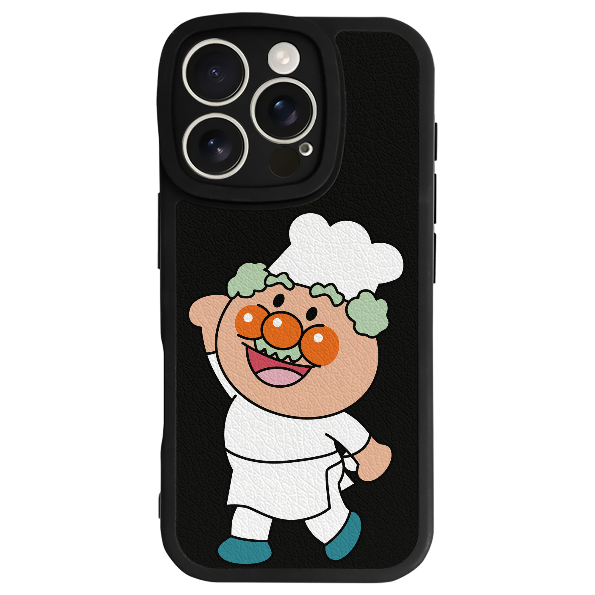 （画像用） アンパンマン Anpanman 【iPhone 16シリーズ対応】シリコンスマホケース（レザー調） 材質：シリコン